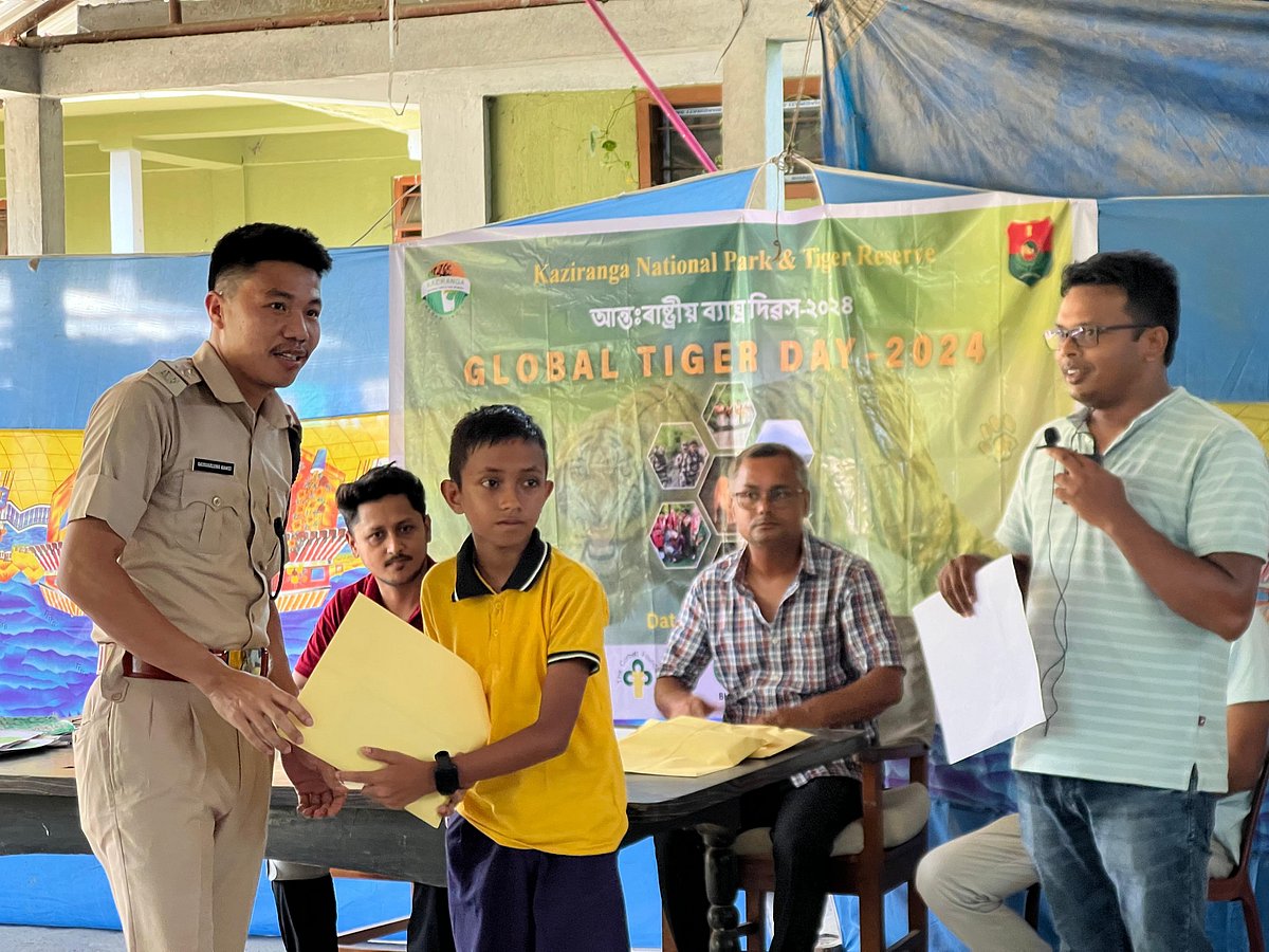 Kaziranga National Park Celebrates International Tiger Day with